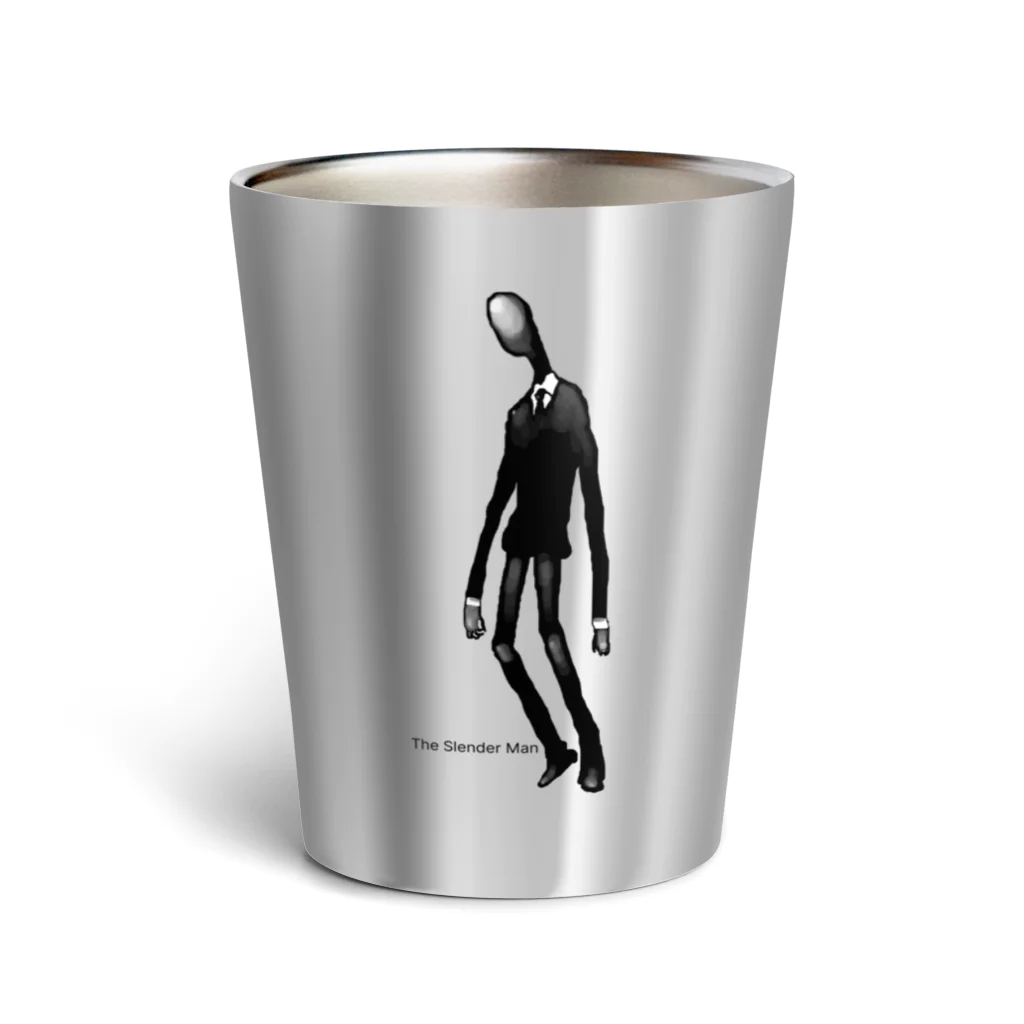 月が輝くこんな夜にのThe Slender Man Thermo Tumbler