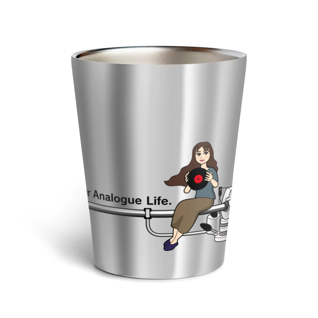 MonosteのEnjoy Your Analogue Life. Thermo Tumbler