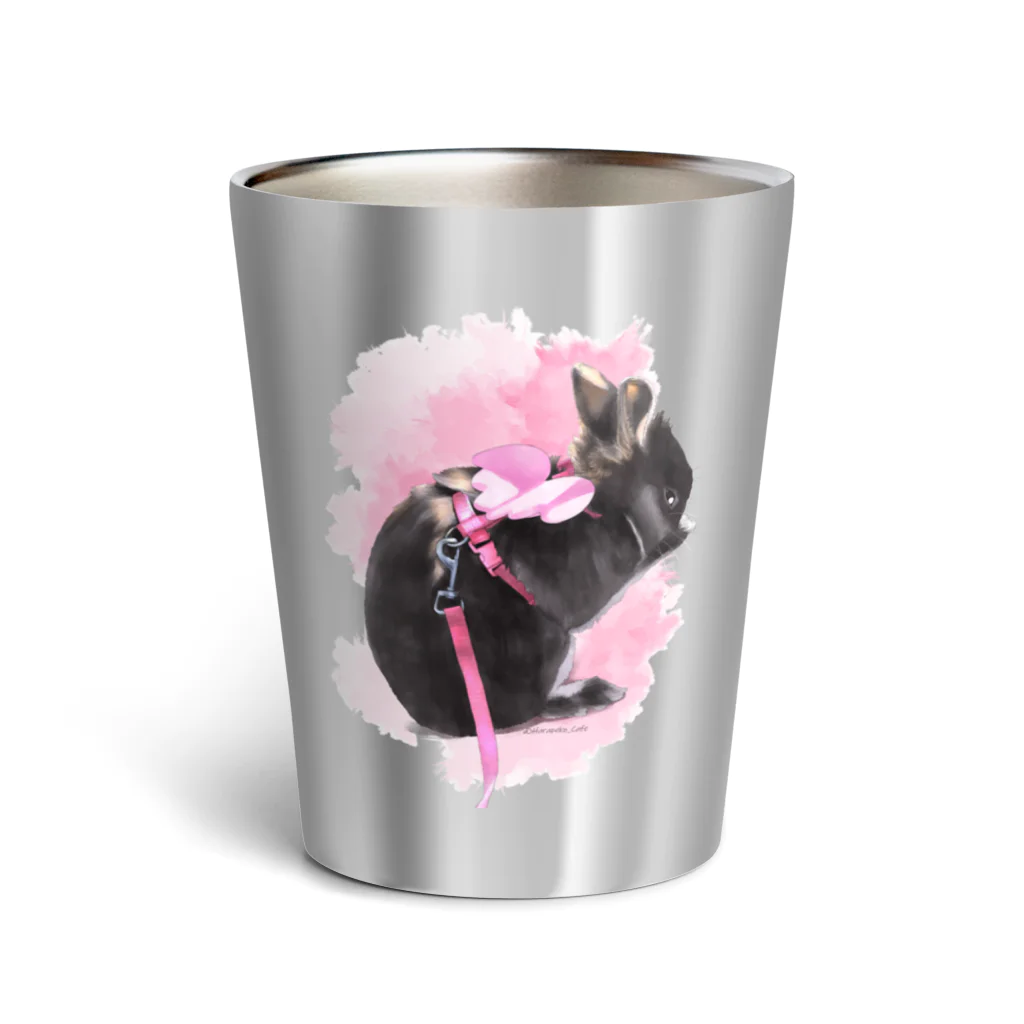 はらぺこCafeのクシクシするタオくん Thermo Tumbler