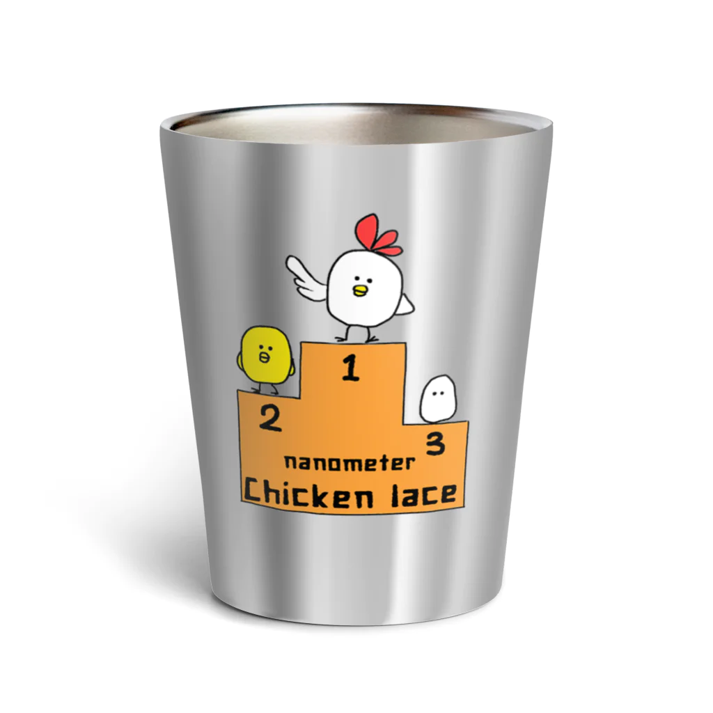 nanometerのnanometer"Chicken lace"サーモタンブラー Thermo Tumbler