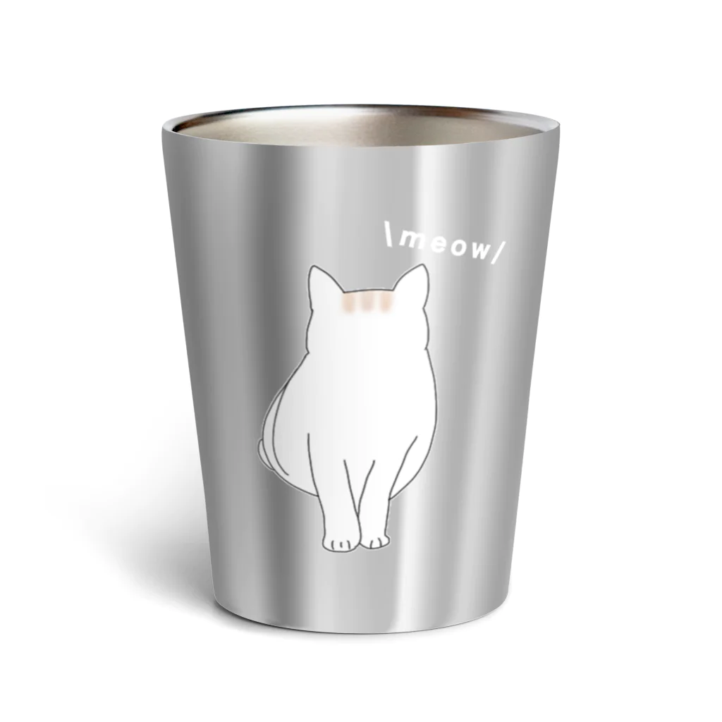 ぴよのwhite-cat day Thermo Tumbler