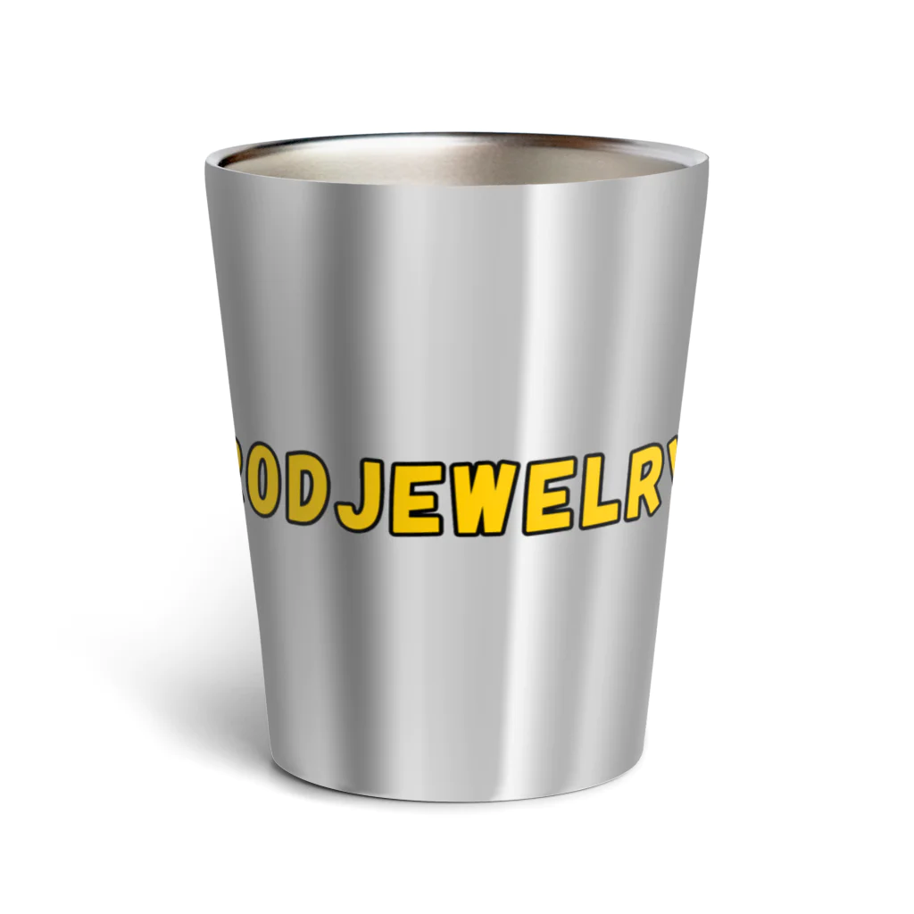 RODJEWELRYのRJポップロゴ Thermo Tumbler