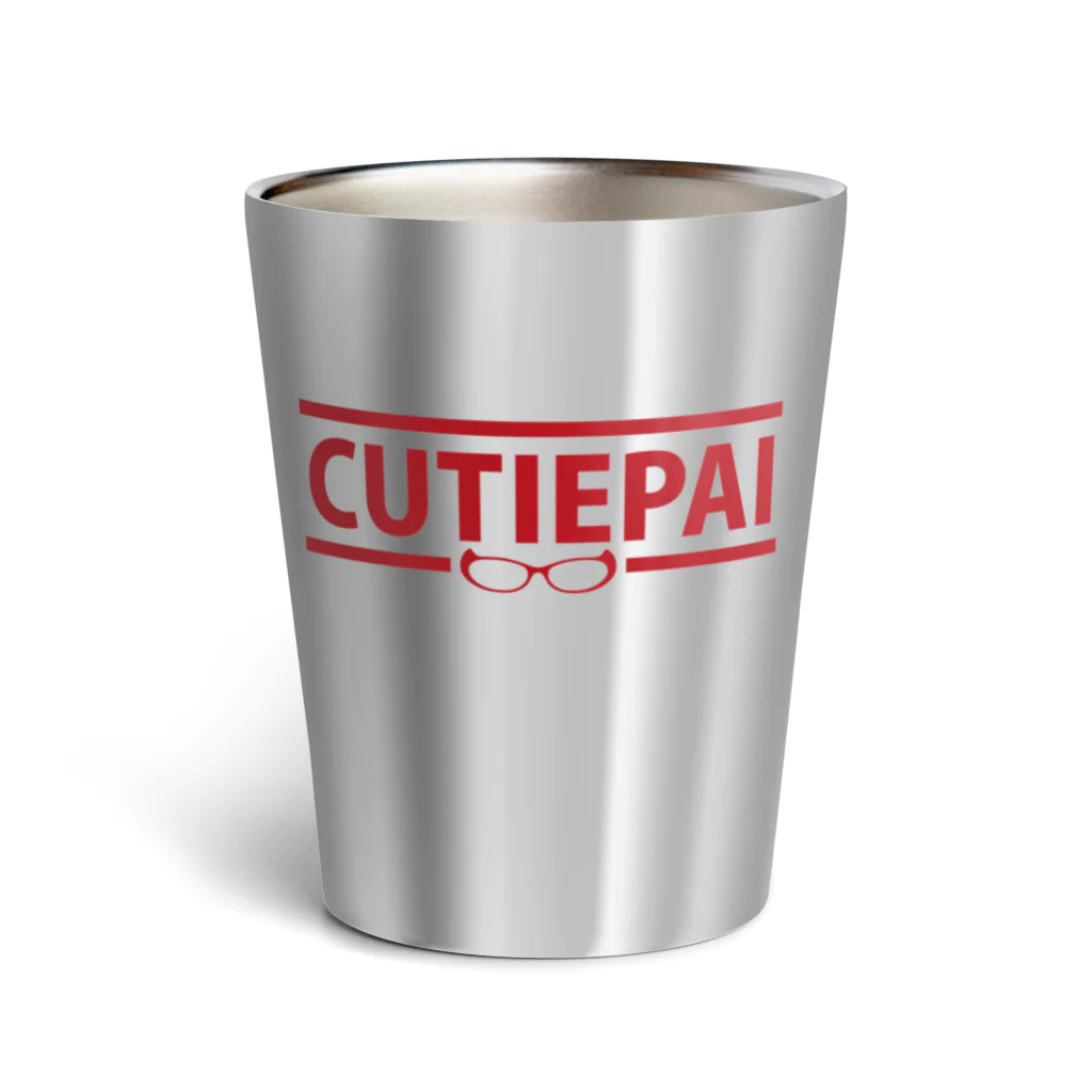 CUTIEPAIのCUTIEPAI LOGO RED Thermo Tumbler