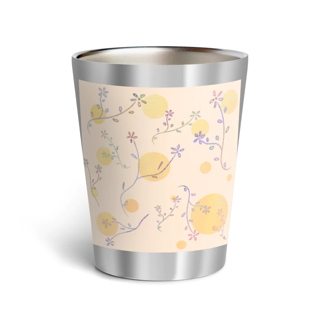 Lily bird（リリーバード）のパステル草花 Thermo Tumbler