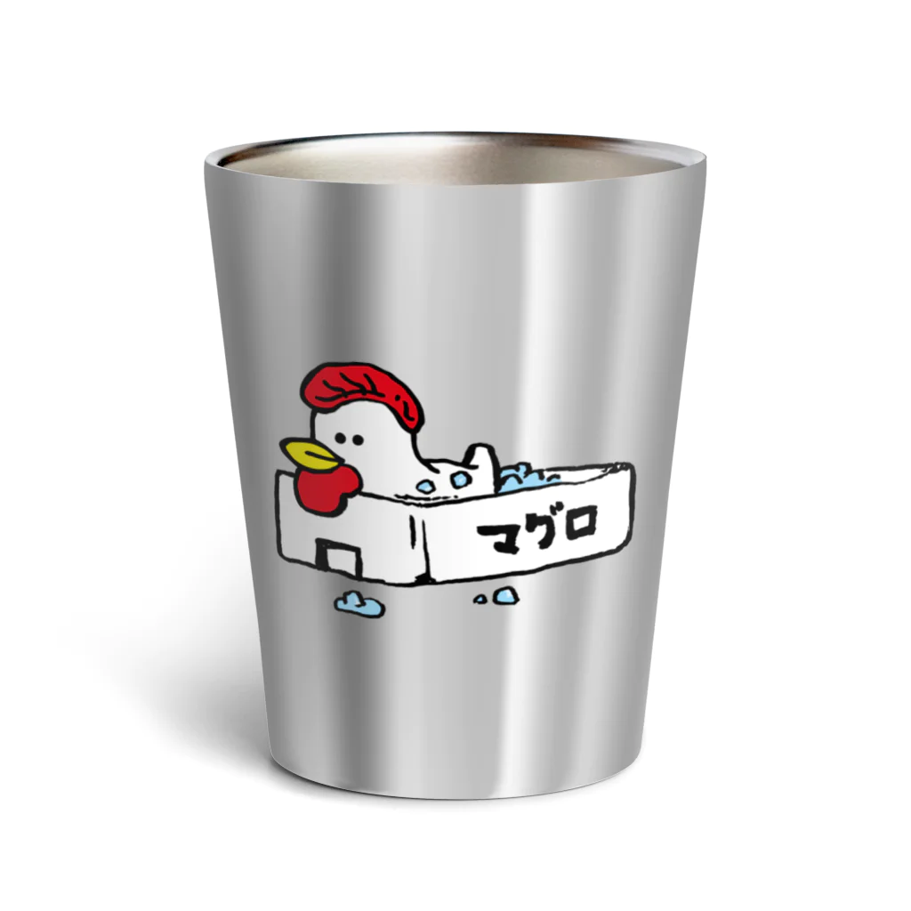 ミトナオヤの落書きのSUSHIDORI-冷やしマグロ Thermo Tumbler