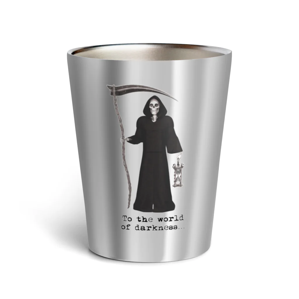 Darkness and individualityのThe Grim Reaper Thermo Tumbler