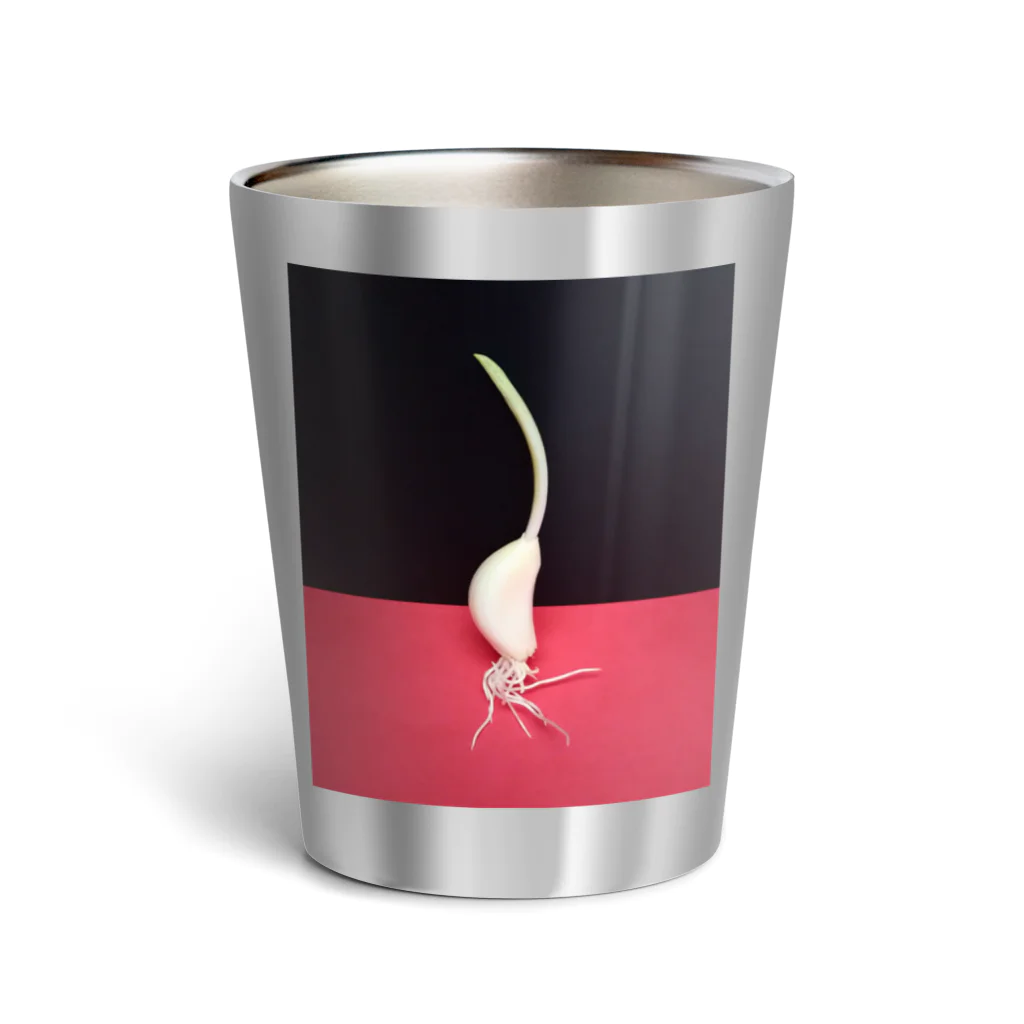 紅クラゲの自立ニンニク Thermo Tumbler