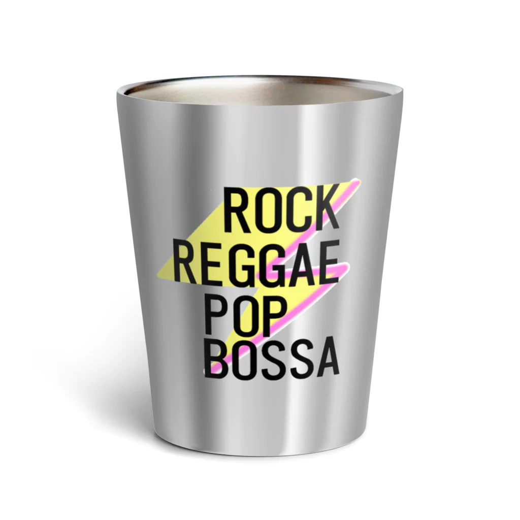 DREAMERの雑貨屋さんのROCK REGGAE POP BOSSA サーモタンブラー