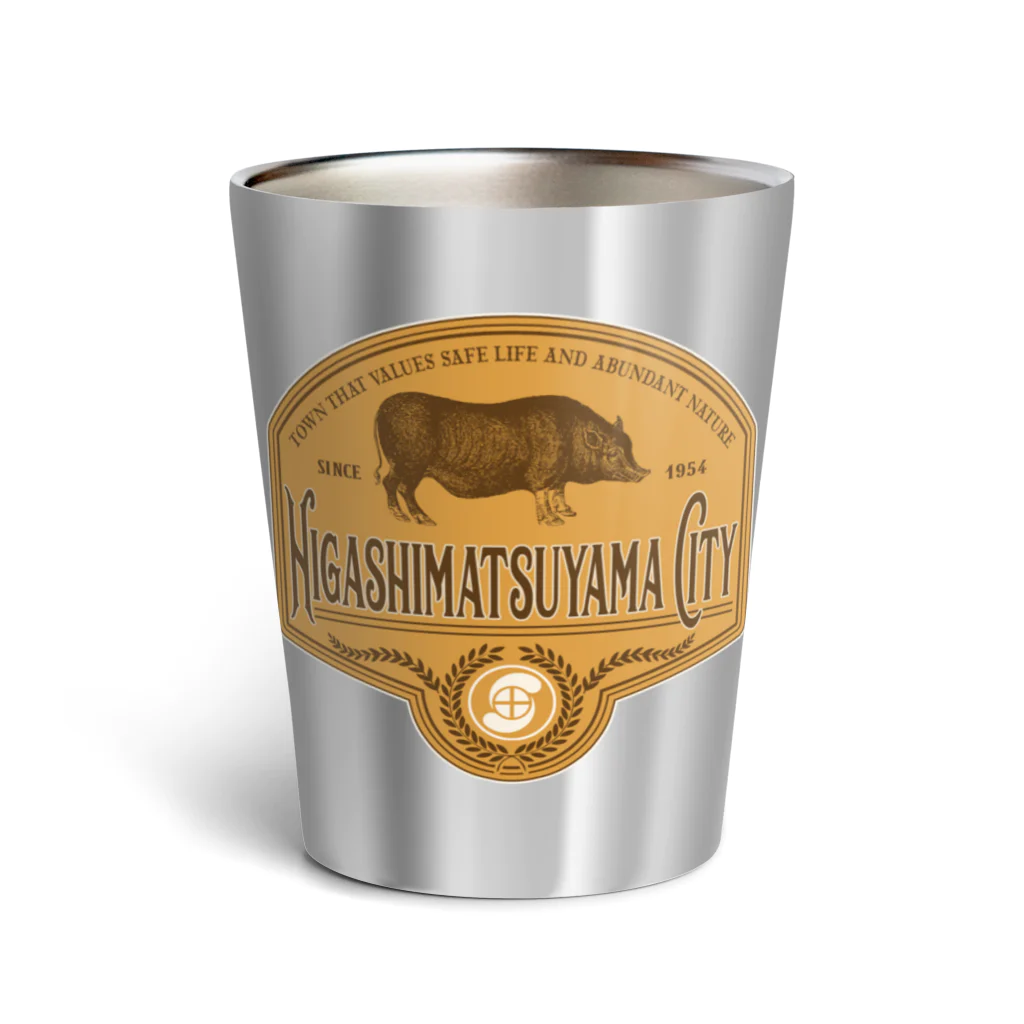 But SAITAMAのHIGASHIMATSUYAMA-CITY Thermo Tumbler