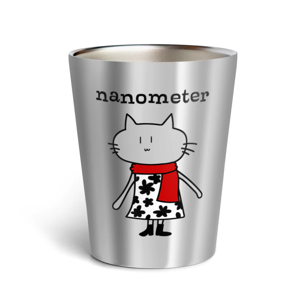 nanometerのnanometer『おめかしねこ』サーモタンブラー サーモタンブラー