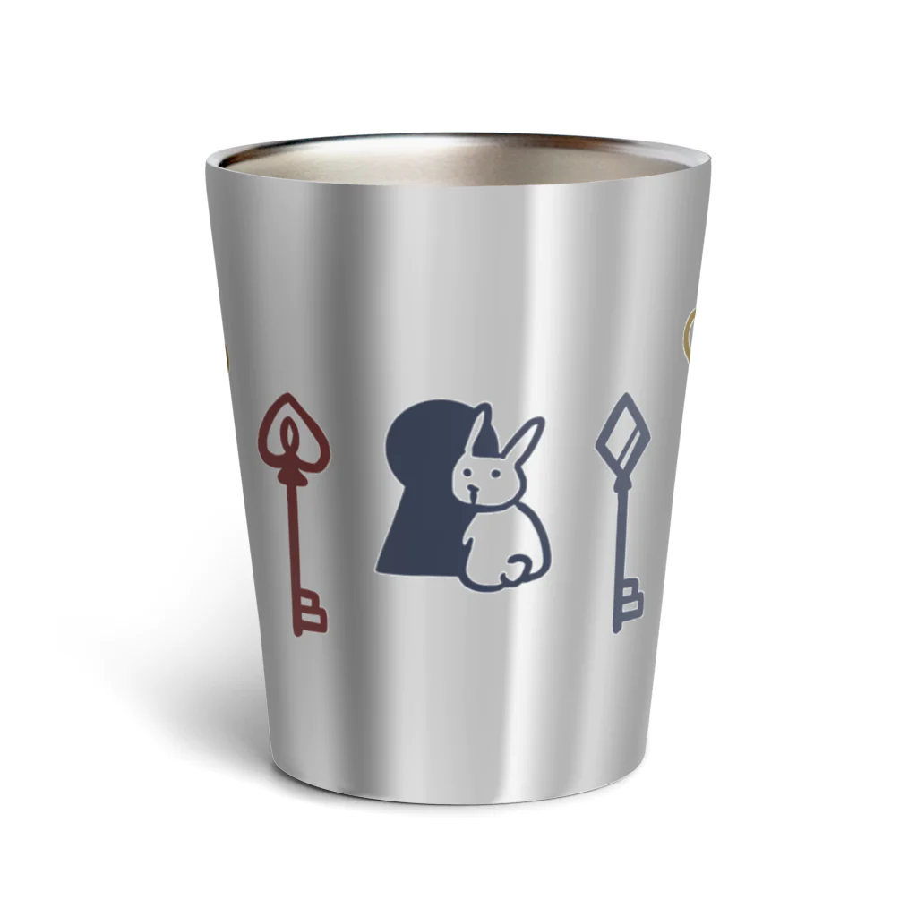 Andiamoのうさぎのカギ Thermo Tumbler