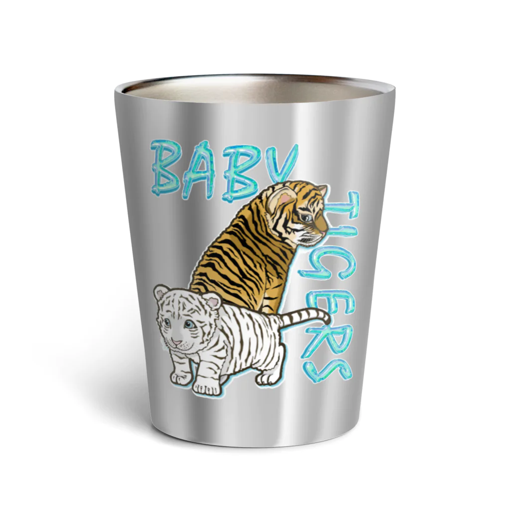 LalaHangeulのBABY TIGERS Thermo Tumbler