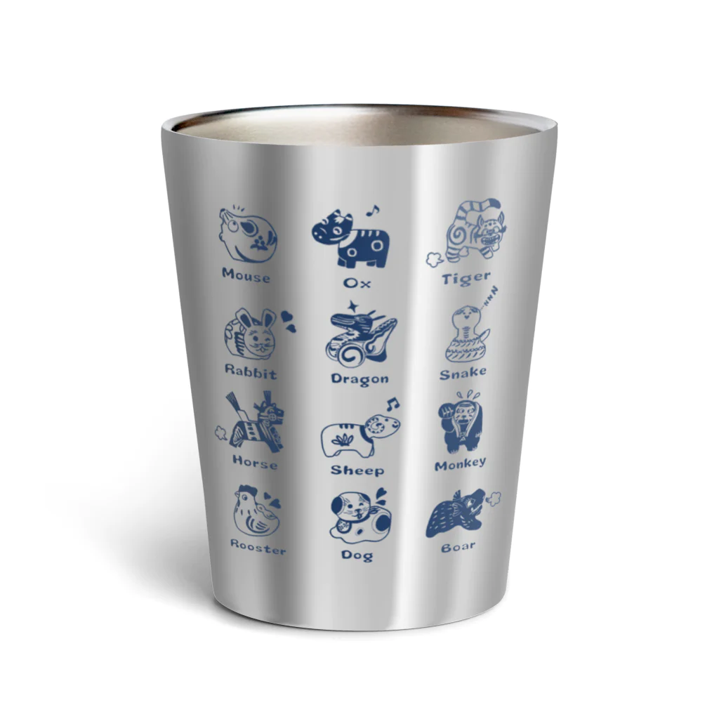 SU-KUのThe Zodiac of Fukushima Thermo Tumbler