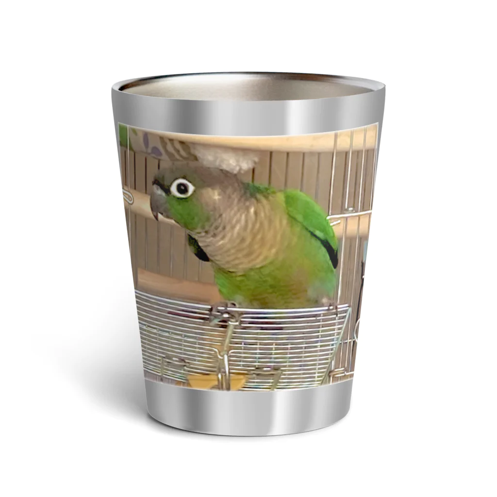 inko andのウロコインコのおーちゃん Thermo Tumbler