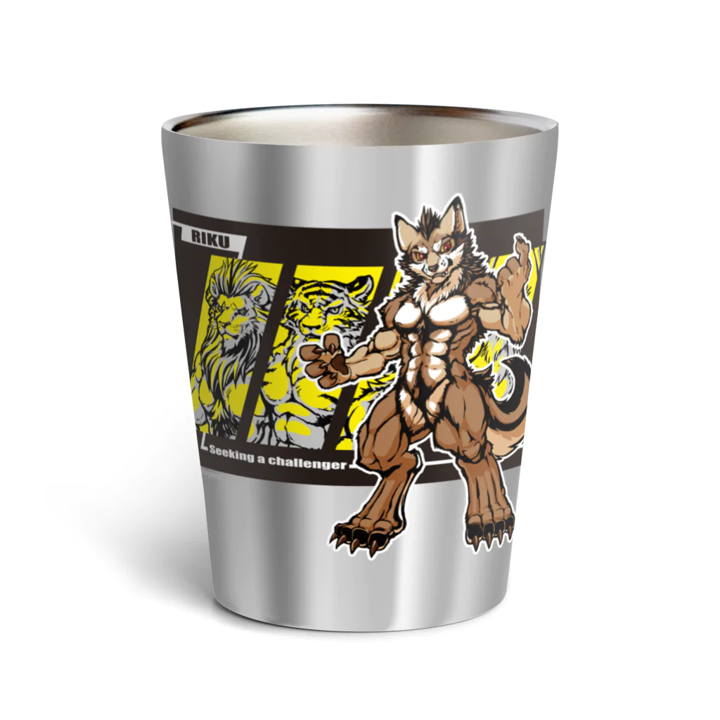 TIGER WINGS webの陸くん Thermo Tumbler