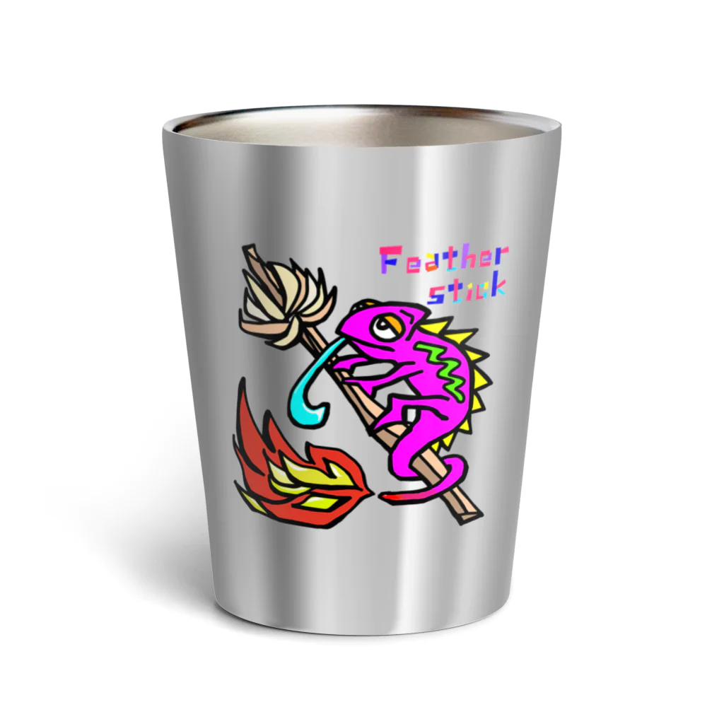 Feather stick-フェザースティック-のフェザースティック【Feather stick】 Thermo Tumbler