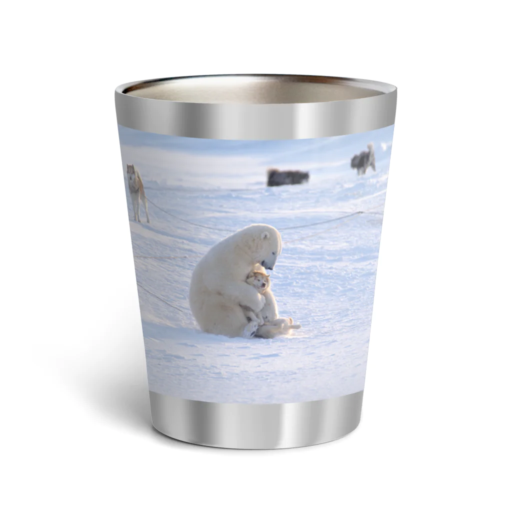 シロクマHUGのシロクマHUG Thermo Tumbler