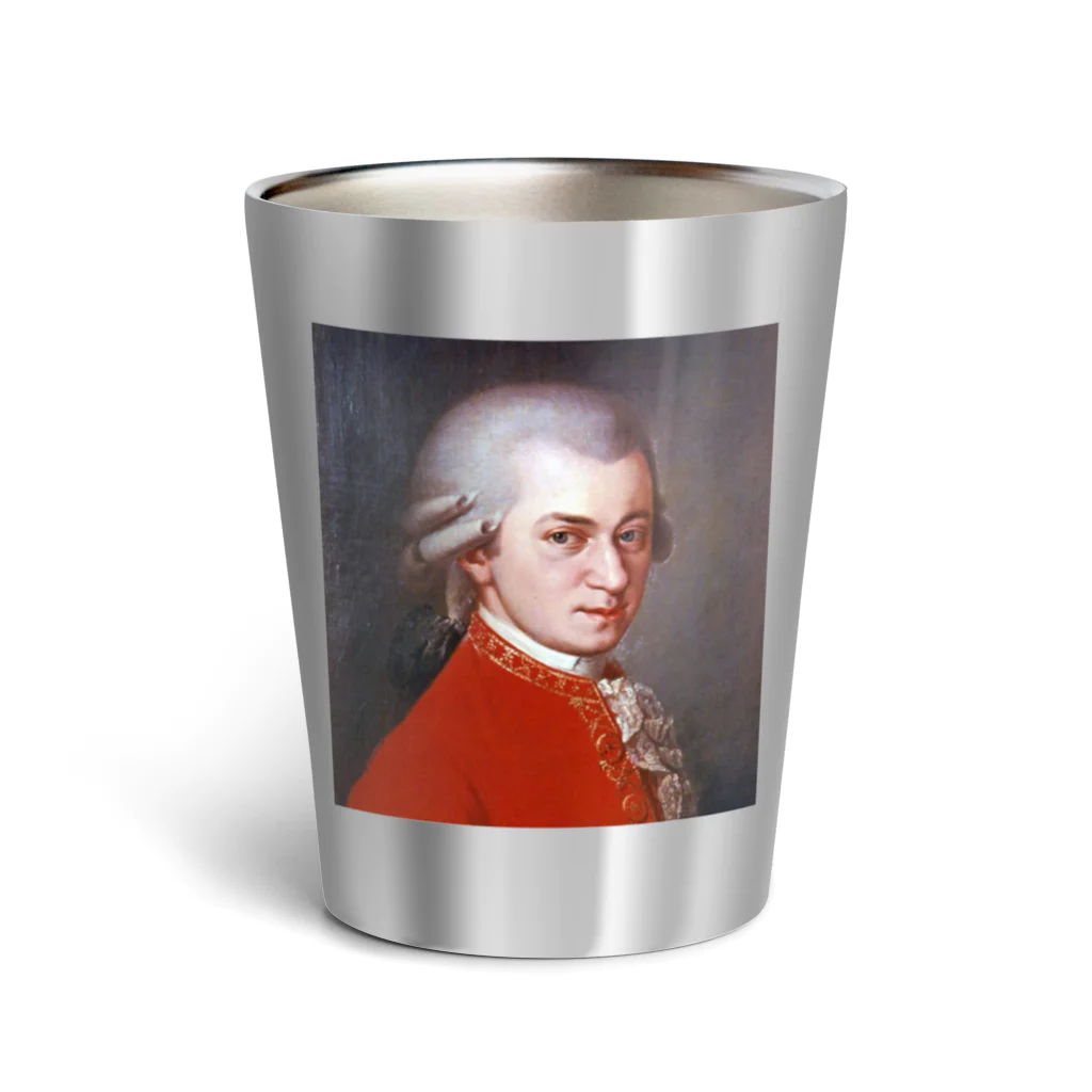 Teatime ティータイムのモーツァルト　音楽家 Thermo Tumbler