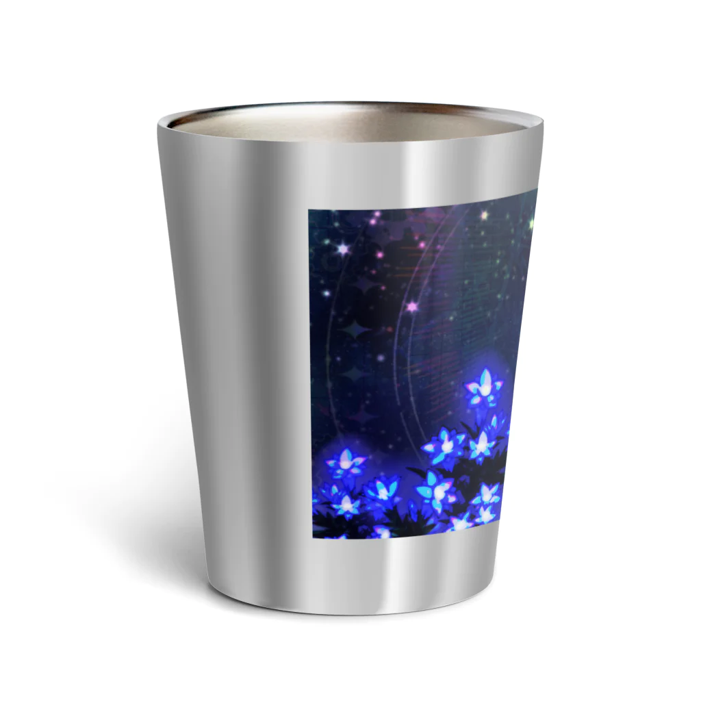 Δray☆storeの車窓越しのリンドウ Thermo Tumbler