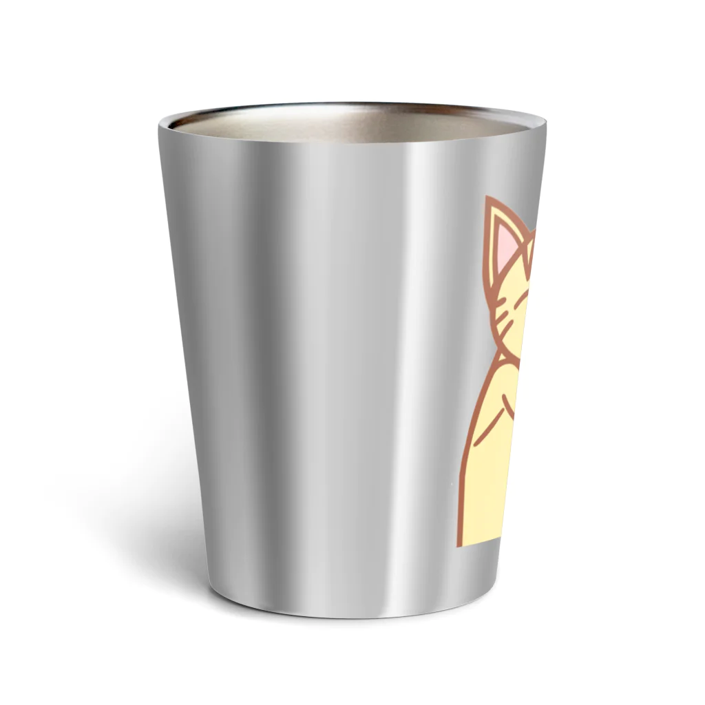 aiueoneko358のおやすみ猫 Thermo Tumbler