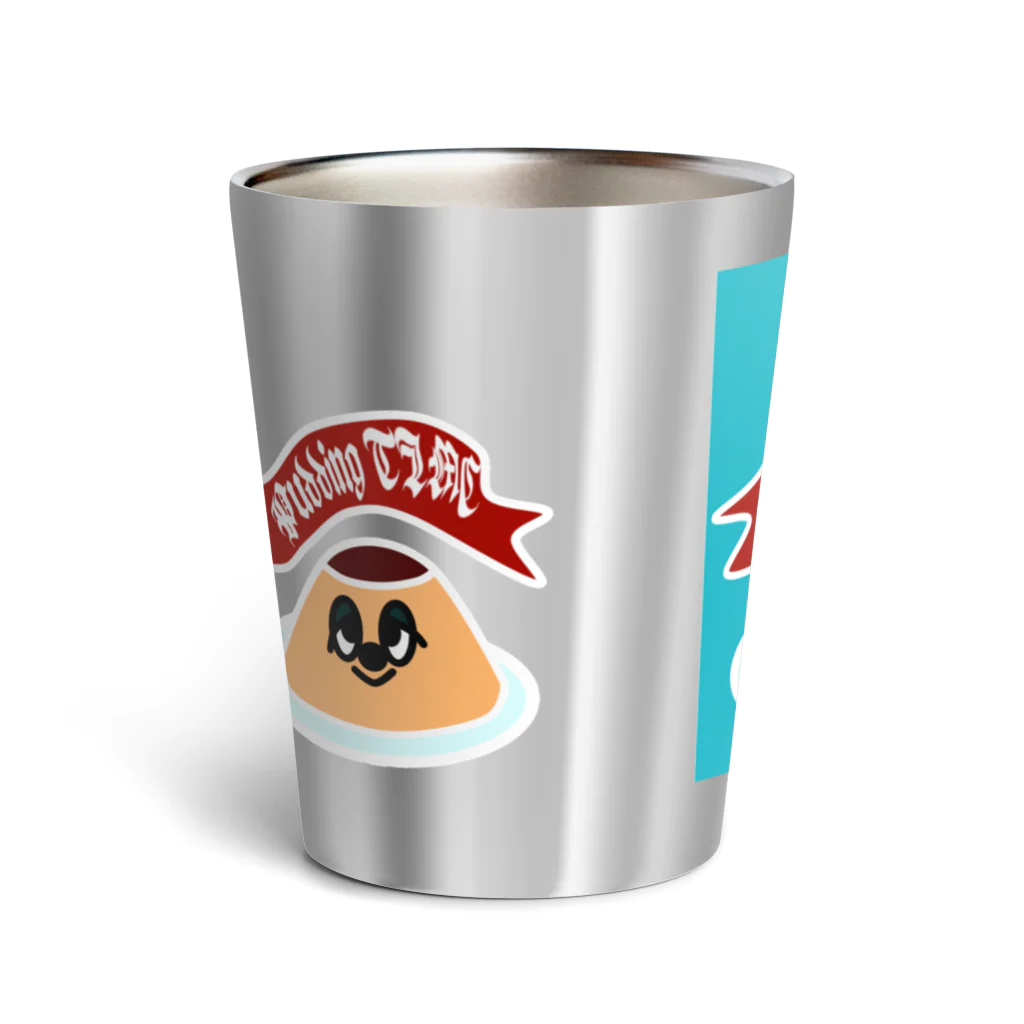 PANCOMEクリエイト._.FUNNY-GOODSのプディングTIME Thermo Tumbler