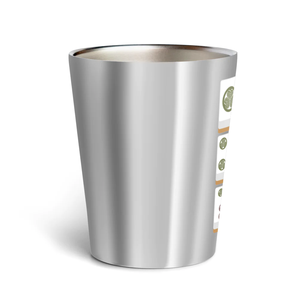 キッズモード某の葵のピンズ ( 架空麻雀牌シリーズ) Thermo Tumbler