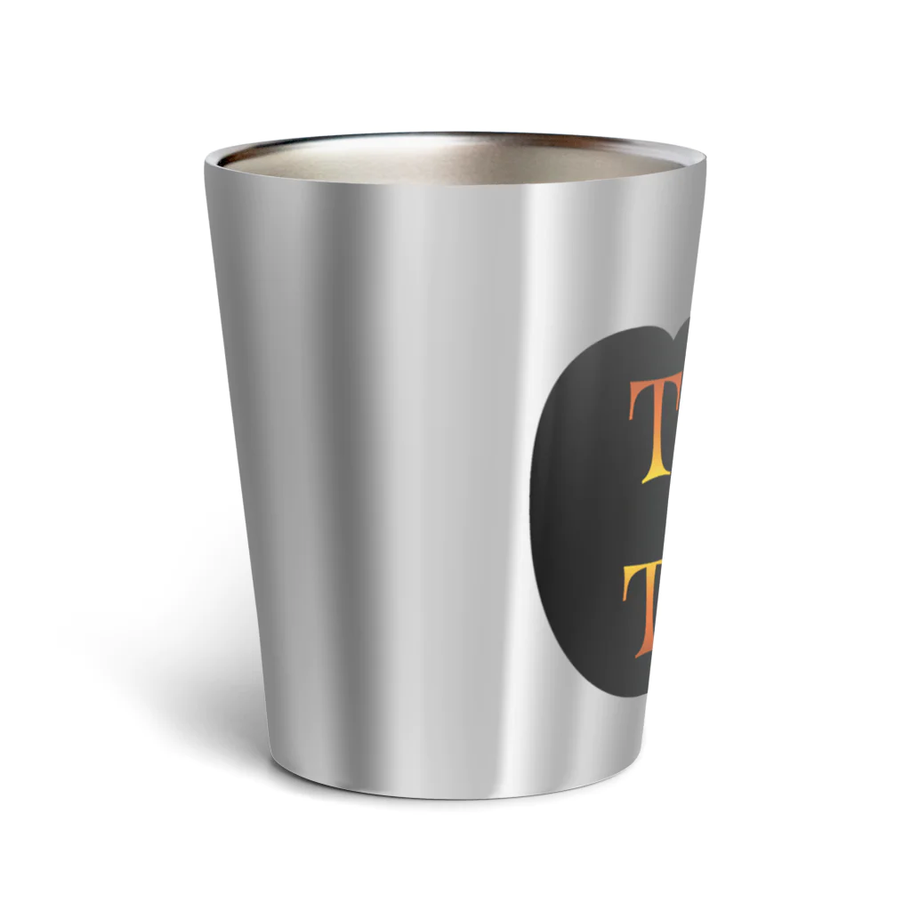 Drecome_Designのトリックオアトリートカボチャ Thermo Tumbler