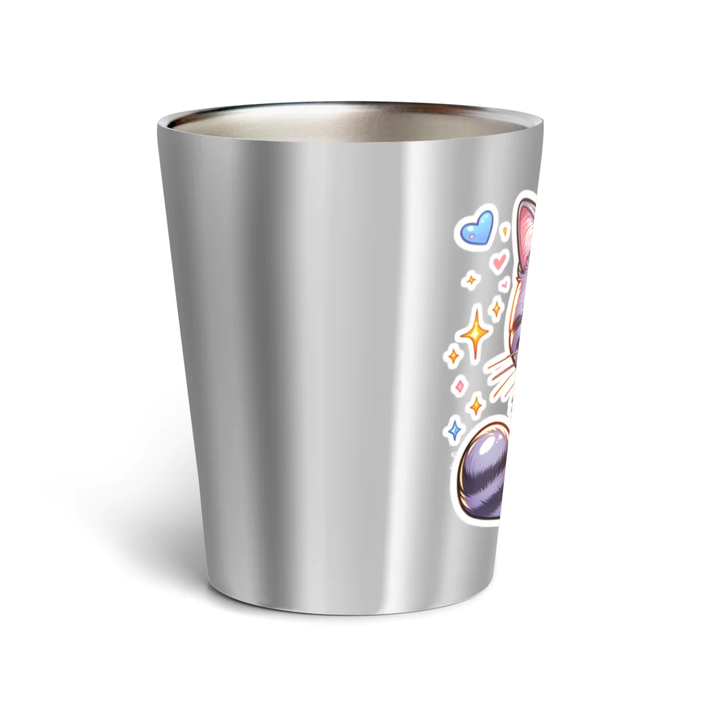 Stellaのアメショーのメイちゃん　キュート猫シリーズ Thermo Tumbler