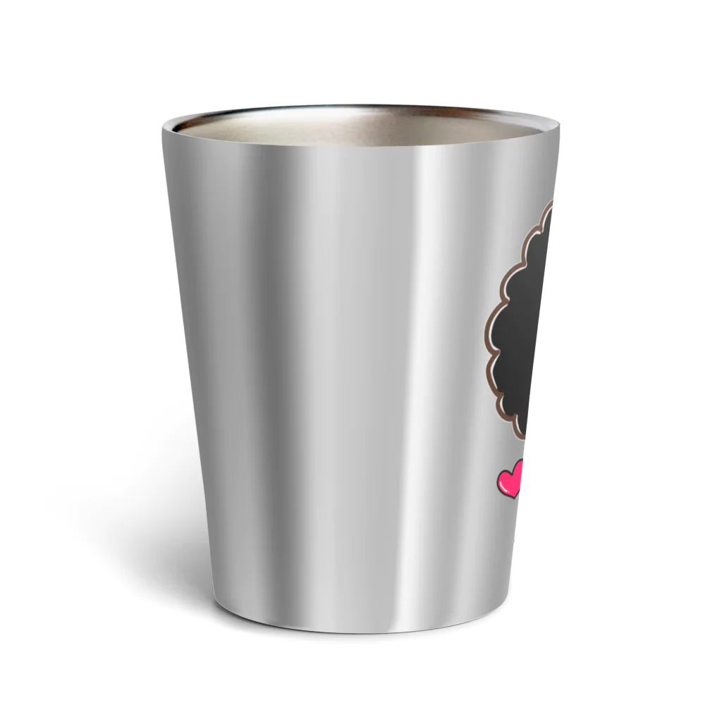 Aangel444Mのキュートなボンバーヘッド Thermo Tumbler