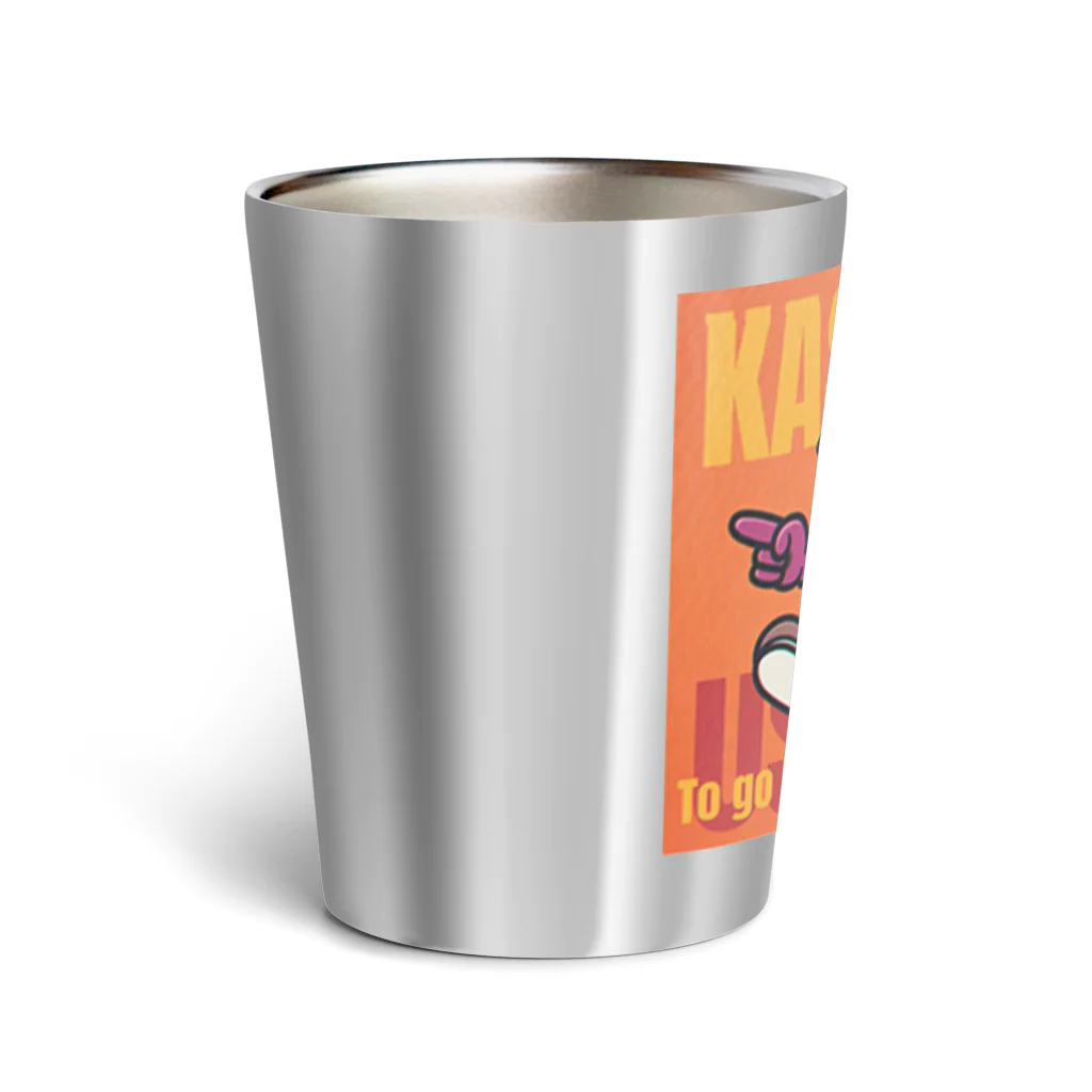 「KASATTE」公式グッズの「KASATTE」ウサッテ（SPver.A） Thermo Tumbler