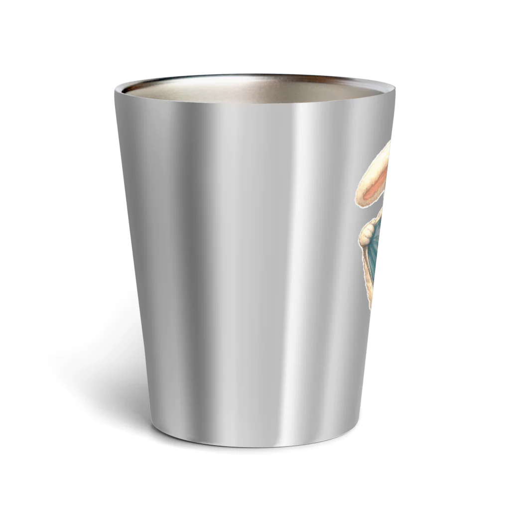 青りんごミュージアムのウサギのシッポ Thermo Tumbler