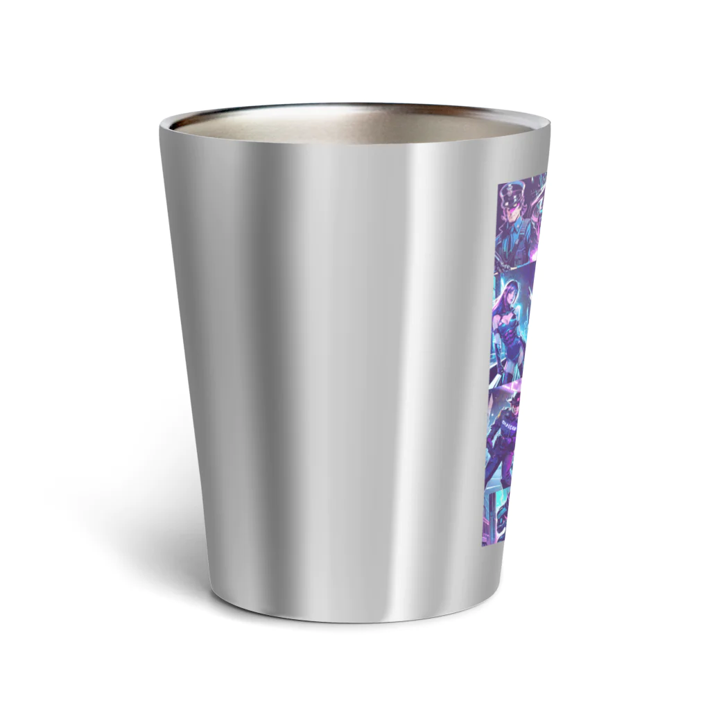 BUNNY-ONLINEのネオンアメコミアート146 Thermo Tumbler