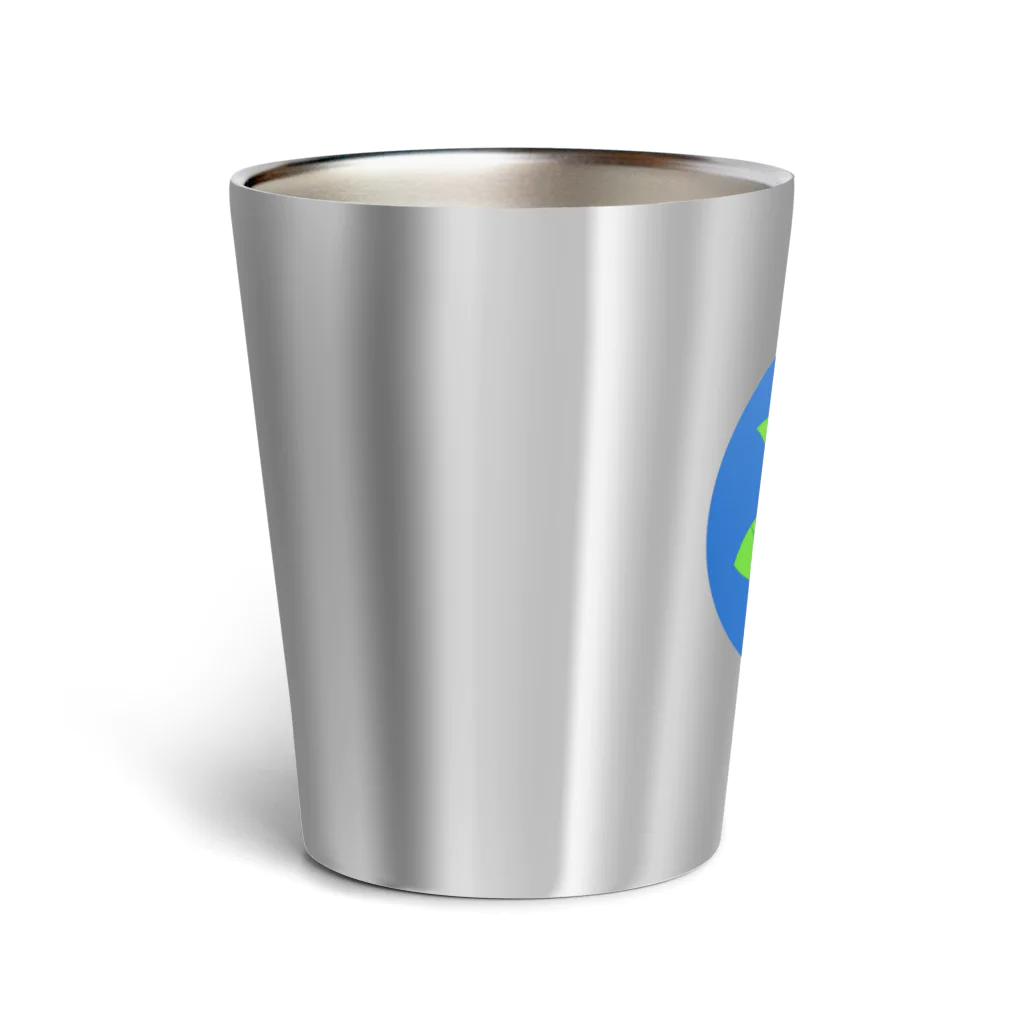 ウサネコ38の月と地球　 Thermo Tumbler