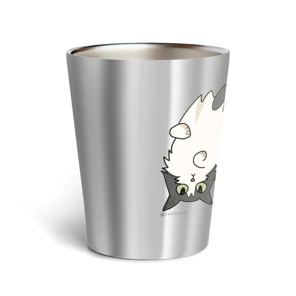 FURONEKOのへそ天ニッセくん Thermo Tumbler