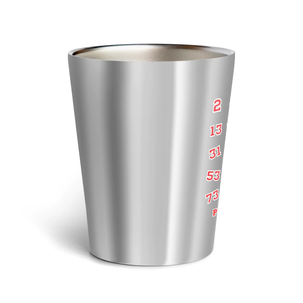 AwagoModeのPRIME NUMBERS (素数）(11) Thermo Tumbler