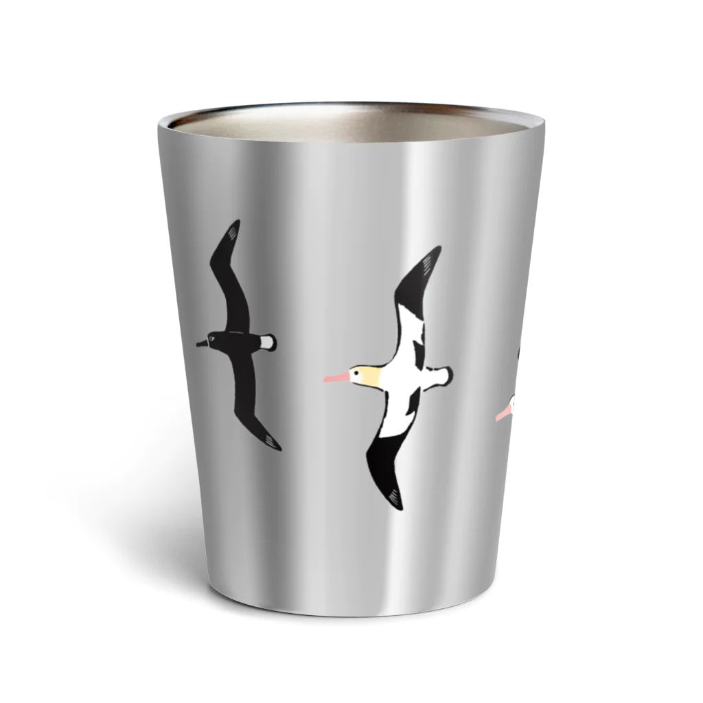 piro piro piccoloのアホウドリたち Thermo Tumbler