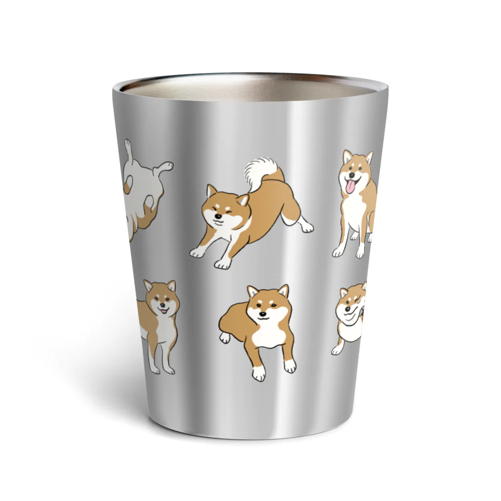 chippokeの柴犬いろいろ Thermo Tumbler