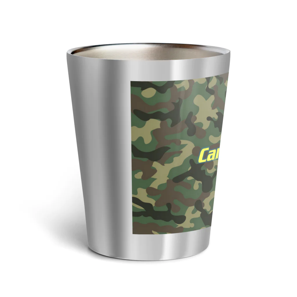 カモフラチャンネル オフィシャルグッズの氷が溶けにくい Thermo Tumbler