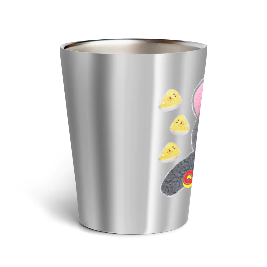 むにゅのちゅーすけとプクニック Thermo Tumbler