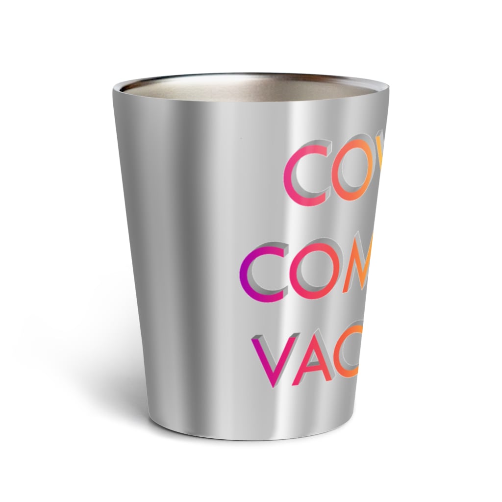 でおきしりぼ子のCOVID-19_ワクチン完全接種済み Thermo Tumbler