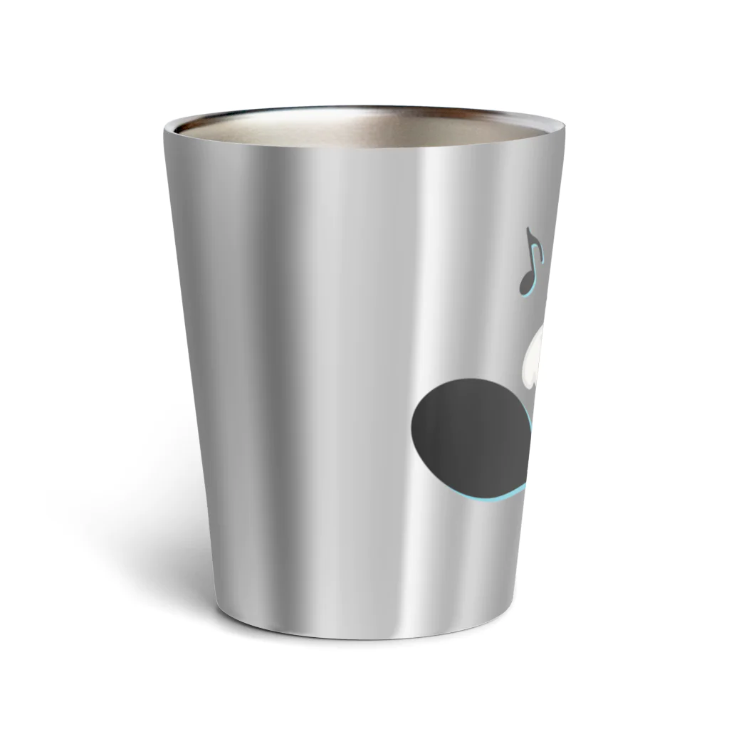 イラスト MONYAAT のスズメがちゅん B-L Thermo Tumbler