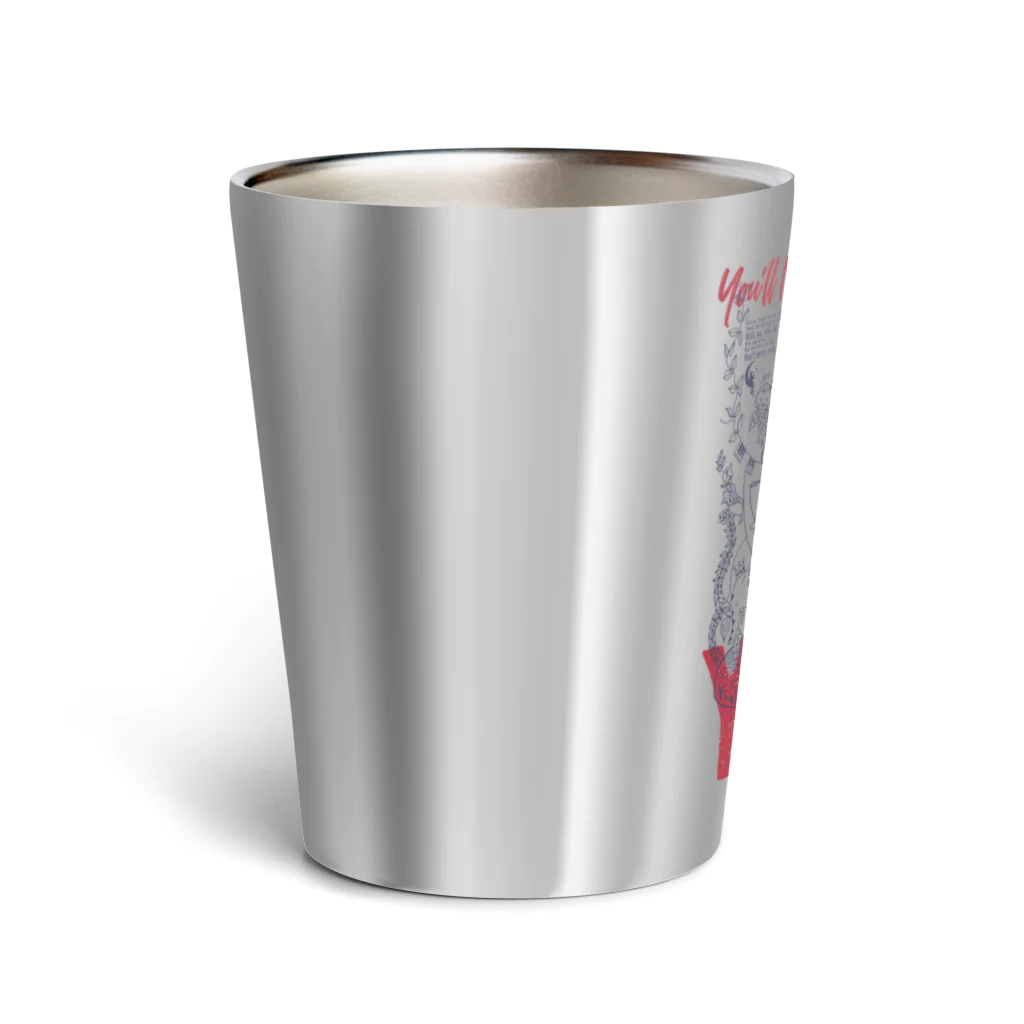 CircusDesignWorksのYNWA[navy×red] Thermo Tumbler