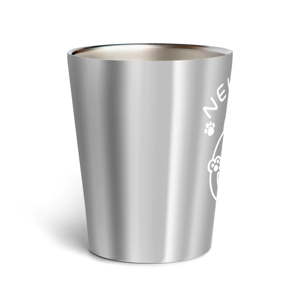 ユウィズのNEKO（白） Thermo Tumbler