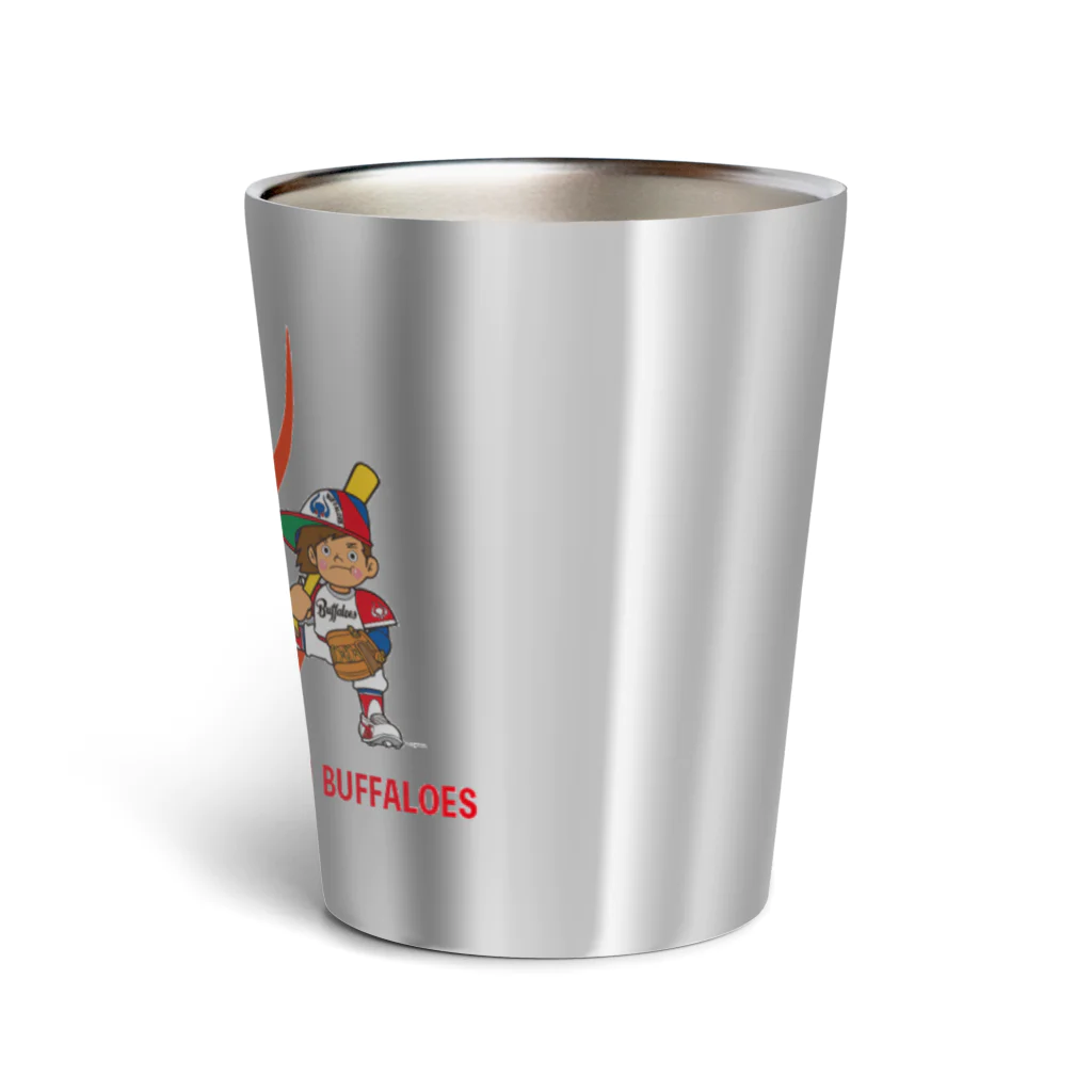 バッファ君  goods【近鉄バファローズ／1976-1996】のNew【打撃】と、ベーシックポーズ Thermo Tumbler