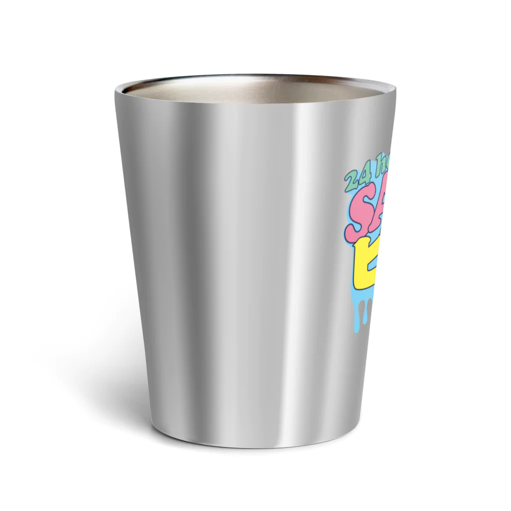 LONESOME TYPE ススの24時間サウナピープル Thermo Tumbler