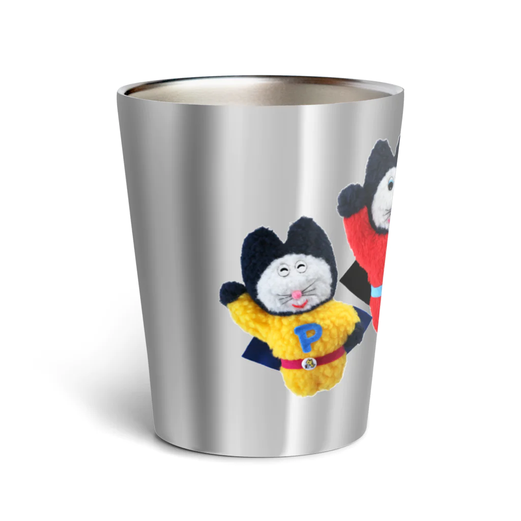 むにゅのよわよわプクマン Thermo Tumbler