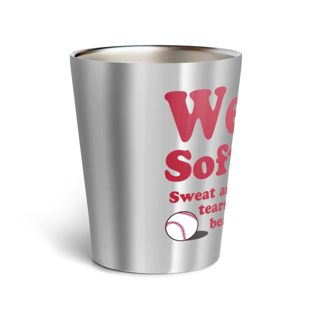 キッズモード某のwe love Softball Thermo Tumbler