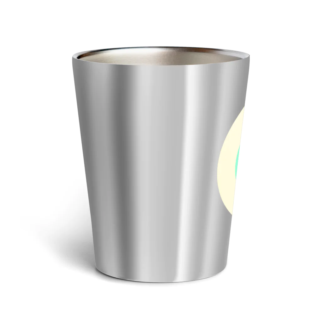 CORONET70のサークルa・クリーム・ペパーミント・チョコ Thermo Tumbler