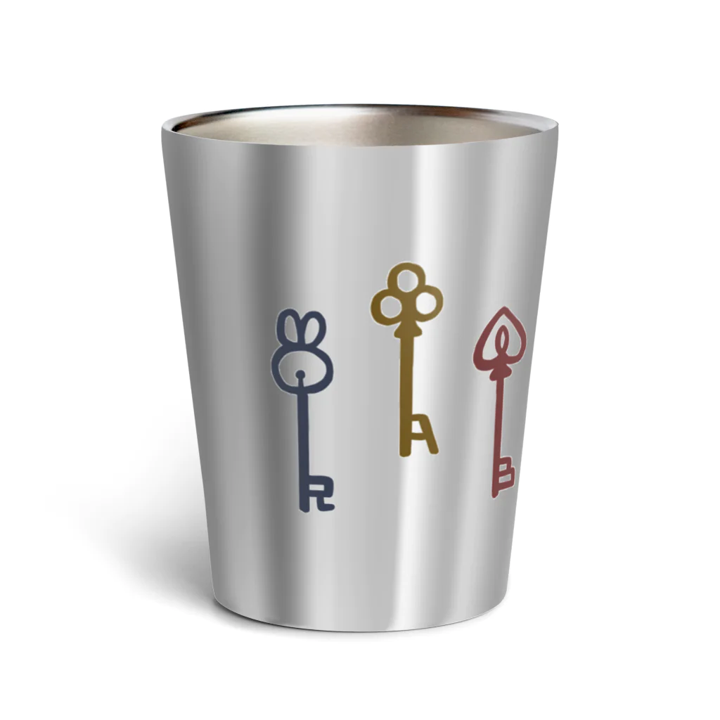 Andiamoのうさぎのカギ Thermo Tumbler