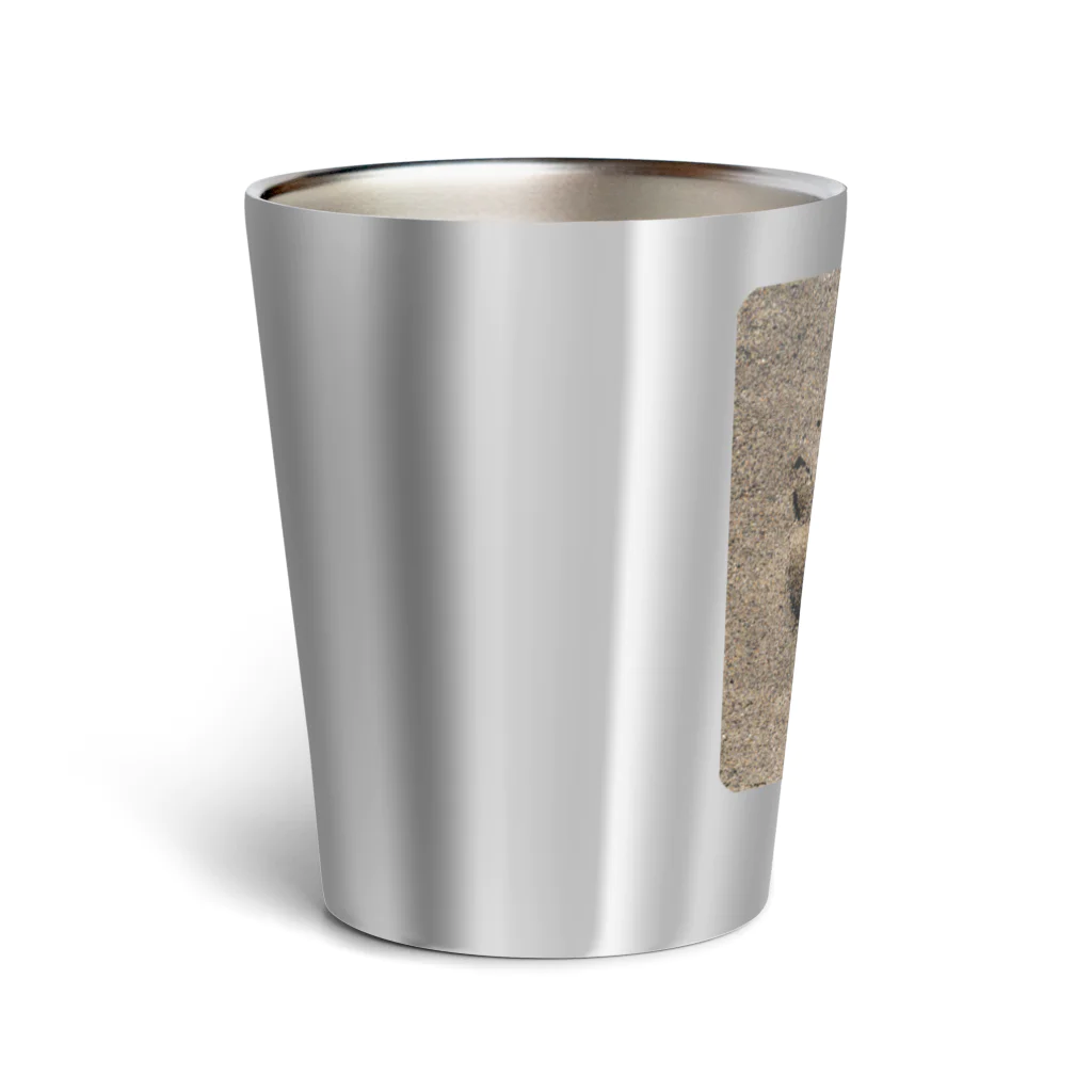 paweyetailの犬の足跡 Thermo Tumbler